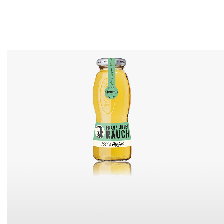 Rauch Franz Josef Apfelsaft 100 24 x 0,20l PLASTIK VERMEIDEN